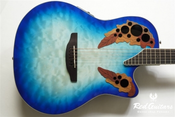 【The Celebrity Collection】 Celebrity Elite Exotic Super Shallow(CE48P)- Caribbean Blue Burst